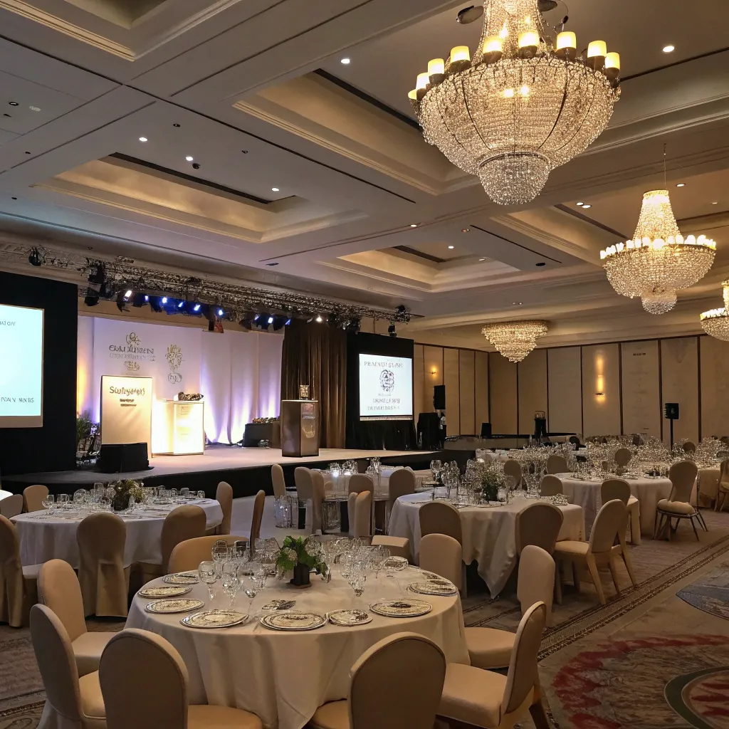 Luxury Corporate Event Setup